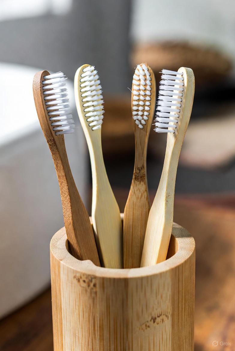 Bamboo Toothbrush (4-pack)
