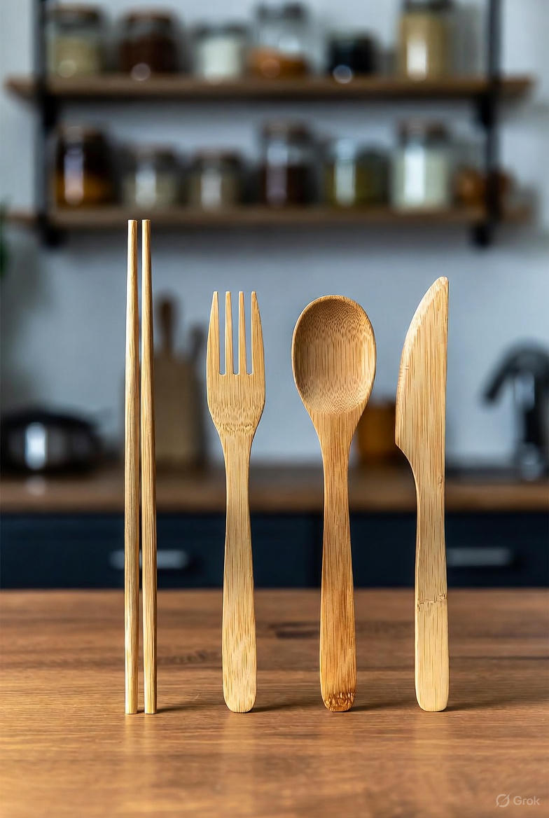 Bamboo Utensil Set